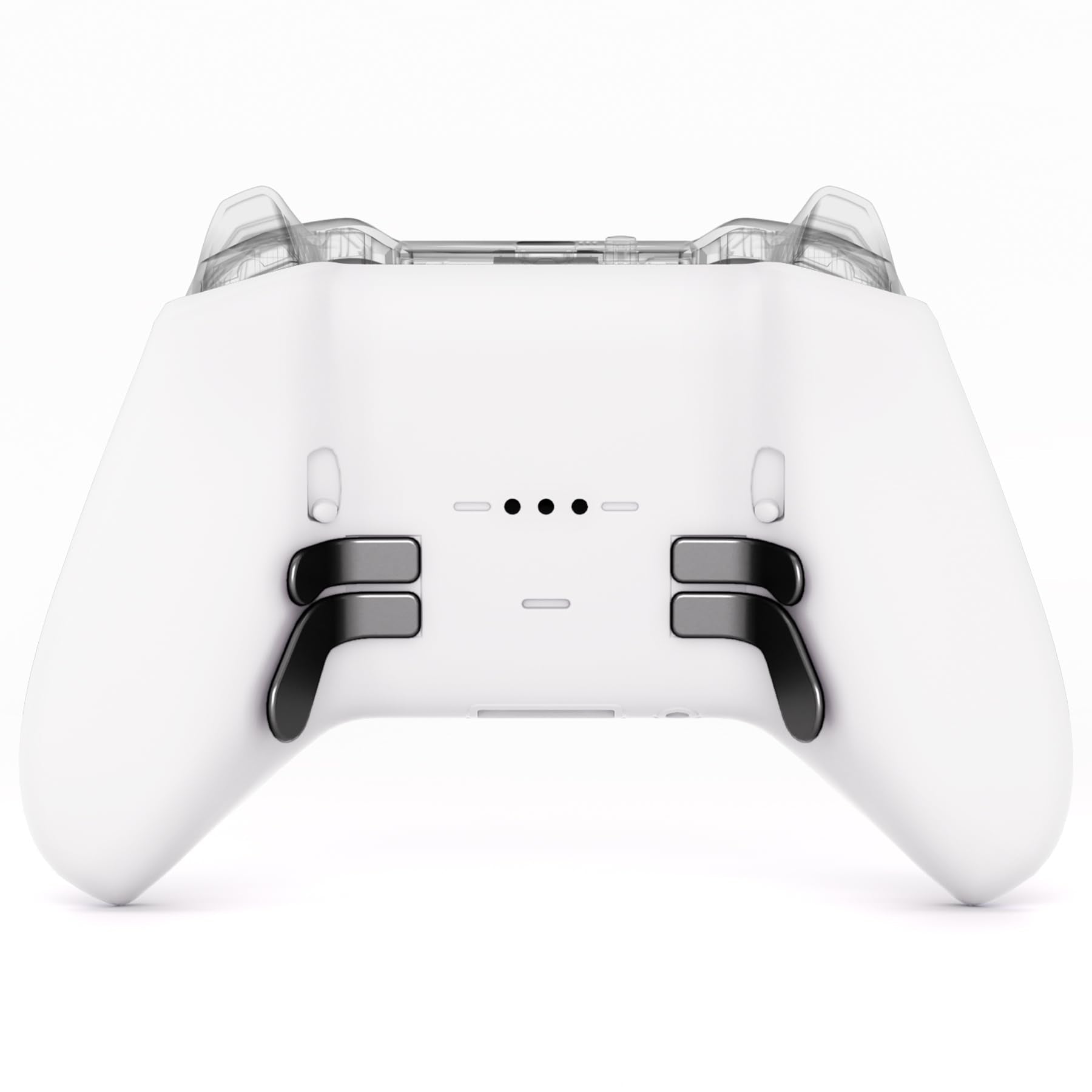 eXtremeRate Replacement Bottom Shell for Xbox One Elite Series 2 Controller  Custom White Back Housing Shell Cover for Xbox Elite Series 2 Core Wireless Controller Model 1797
