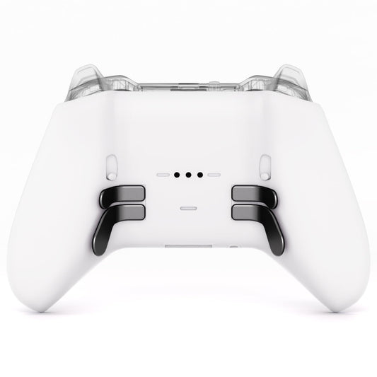 eXtremeRate Replacement Bottom Shell for Xbox One Elite Series 2 Controller  Custom White Back Housing Shell Cover for Xbox Elite Series 2 Core Wireless Controller Model 1797