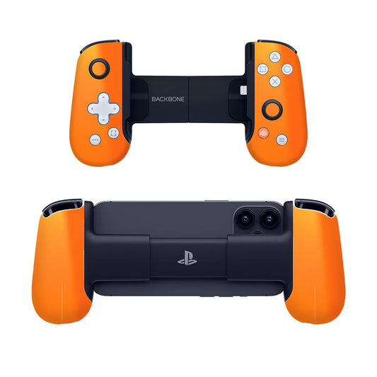 SopiGuard Sticker Skin for Backbone One Controller Full Body Wrap (Gloss Orange)