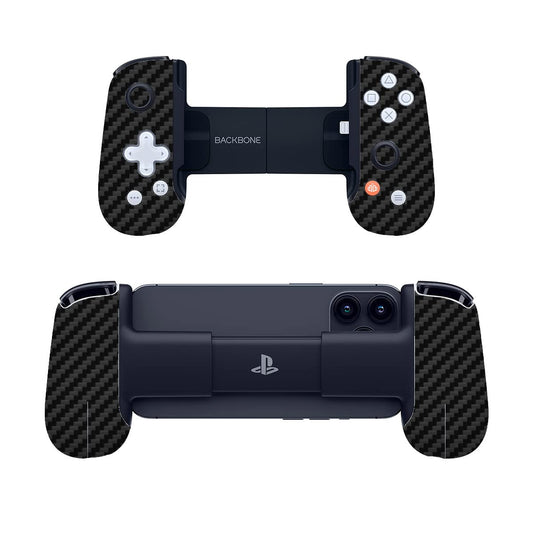 SopiGuard Sticker Skin for Backbone One Controller Full Body Wrap (Carbon Black)