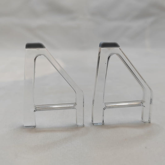 XBERSTAR PS5 Slim Console Stand - Horizontal Bracket Holder with Cooling Feet, Anti-Slip - 6.0x5.0x2.0cm, Disc Edition-A