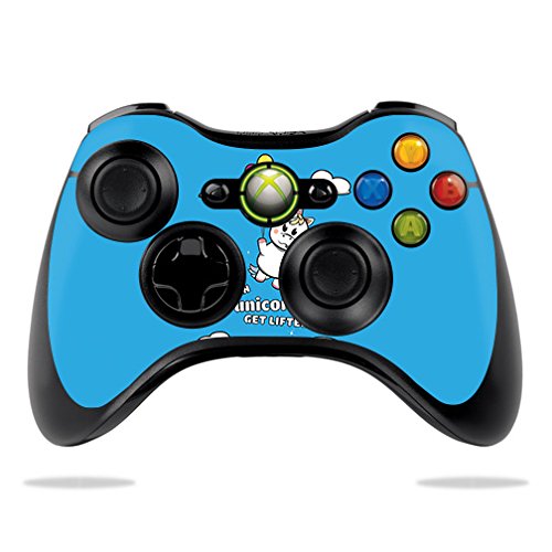 MightySkins Skin Compatible with Microsoft Xbox 360 Controller - Unicorns Get Lifted | Protective, Durable, and Unique Vinyl wra