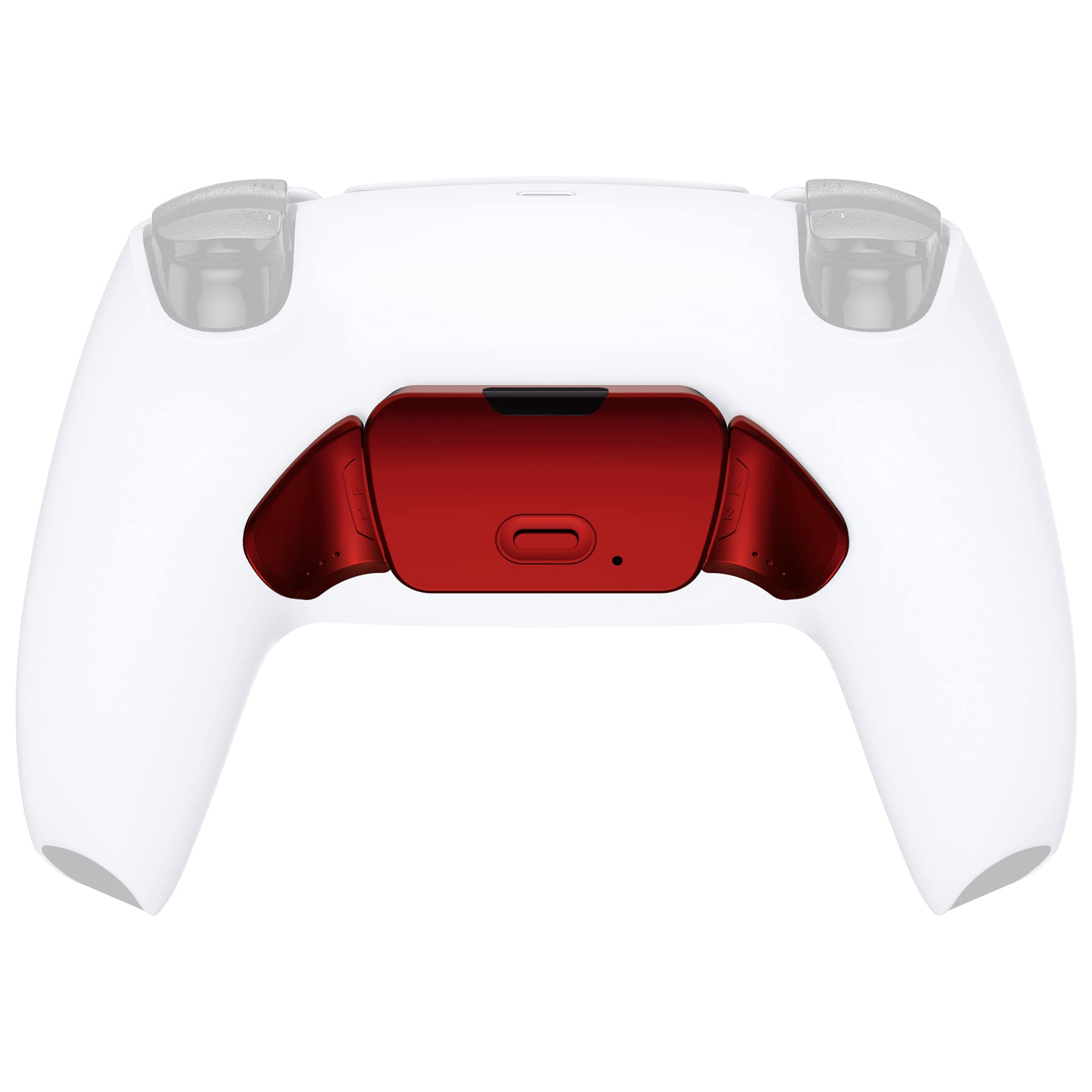 Scarlet Red Replacement Redesigned K1 K2 Back Button Housing Shell for PS5 Controller eXtremerate Rise Remap Kit - Controller & Rise Remap Board NOT Included