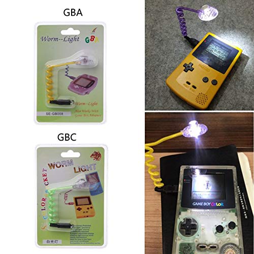 SZLG Worm Light Illumination LED for Gameboy Color & Pocket Console