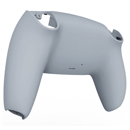 eXtremeRate PS5 Controller Back Housing - New Hope Gray Soft Touch Grip, Model DPFP3028, Plastic Replacement Shell Cover