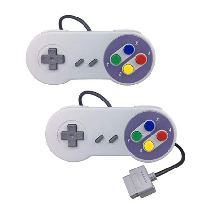Kinyanco SNES Controller 2-Pack - Gamepad for Original Super Nintendo System