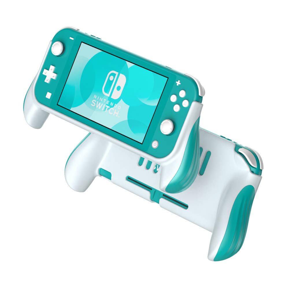 Laimax Grip Case for Nintendo Switch Lite - Ergonomic, Protective, Green, Model SS-123