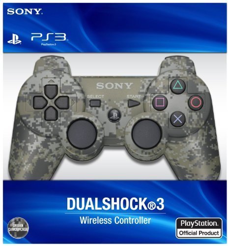 Sony 2021 Dualshock 3 Wireless Controller Urban Camo (Renewed)