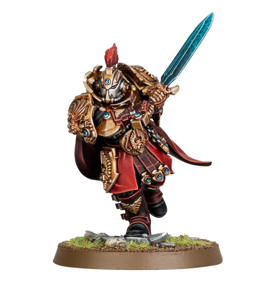 Games Workshop Warhammer 40,000 Adeptus Custodes Blade Champion - Gold - One Size - Plastic Model 99070108010