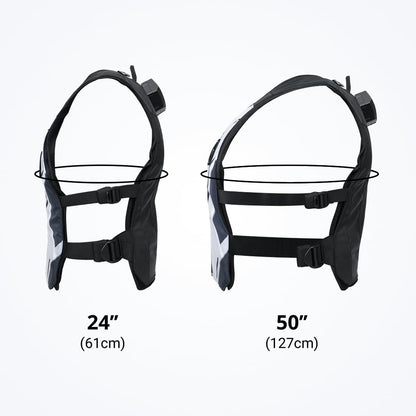 bHaptics TactSuit Air & Sleeve Bundle - Complete VR Experience, Ash Color, Model 8809669640501