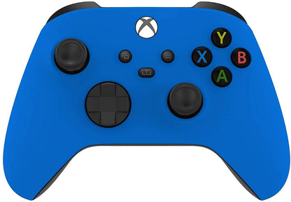 Custom Controllerzz Wireless Controller for Xbox Series X/S & One - Soft Touch Feel, X/S Blue