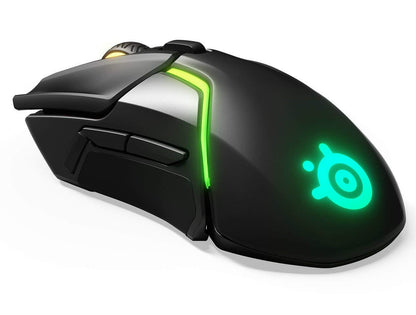 SteelSeries Rival 650 Quantum Wireless Gaming Mouse - Rapid Charging, 12,000 Cpi Dual Sensor, 256 Weight Configs, 8 Zone RGB Lig