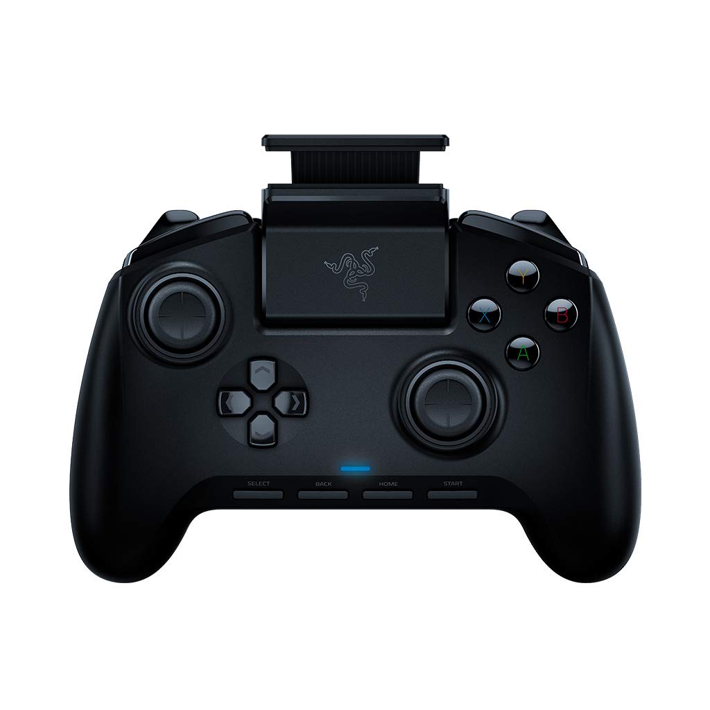 Razer Raiju Mobile: Ergonomic Multi-Function Button Layout - Hair control button Mode - Adjustable Phone Mount - Mobile Gaming Controller for Android