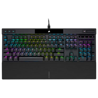 Corsair K70 PRO RGB Optical-Mechanical Gaming Keyboard - OPX Switches, PBT Keycaps, 8,000Hz, Black, Model CH-910941A-NA
