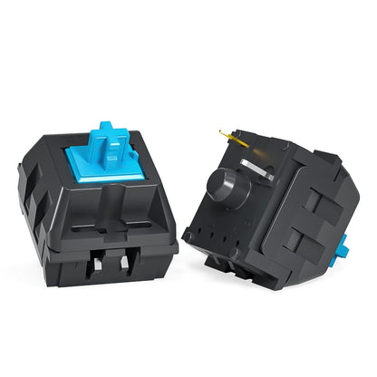 DRAOZA Kailh KT MX 3-Pin Switches for Gaming Keyboards, 72PCS, KT Brown, Compatible with Cherry MX