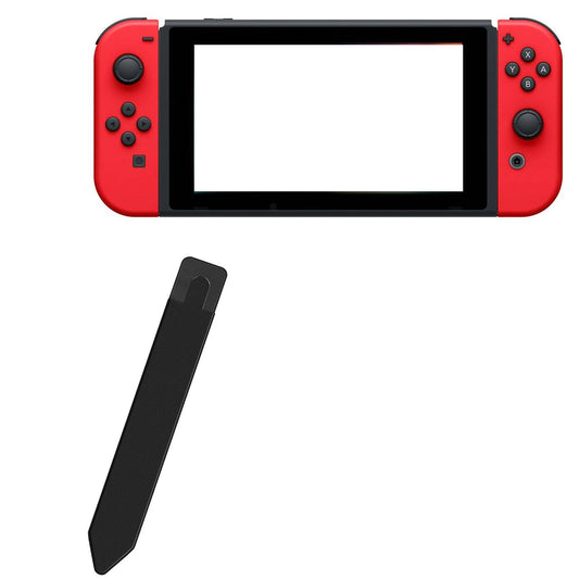 BOXWAVE Stylus Pouch for Nintendo Switch - Self-Adhesive Holder, Jet Black, Model bw-1902-14789-11639