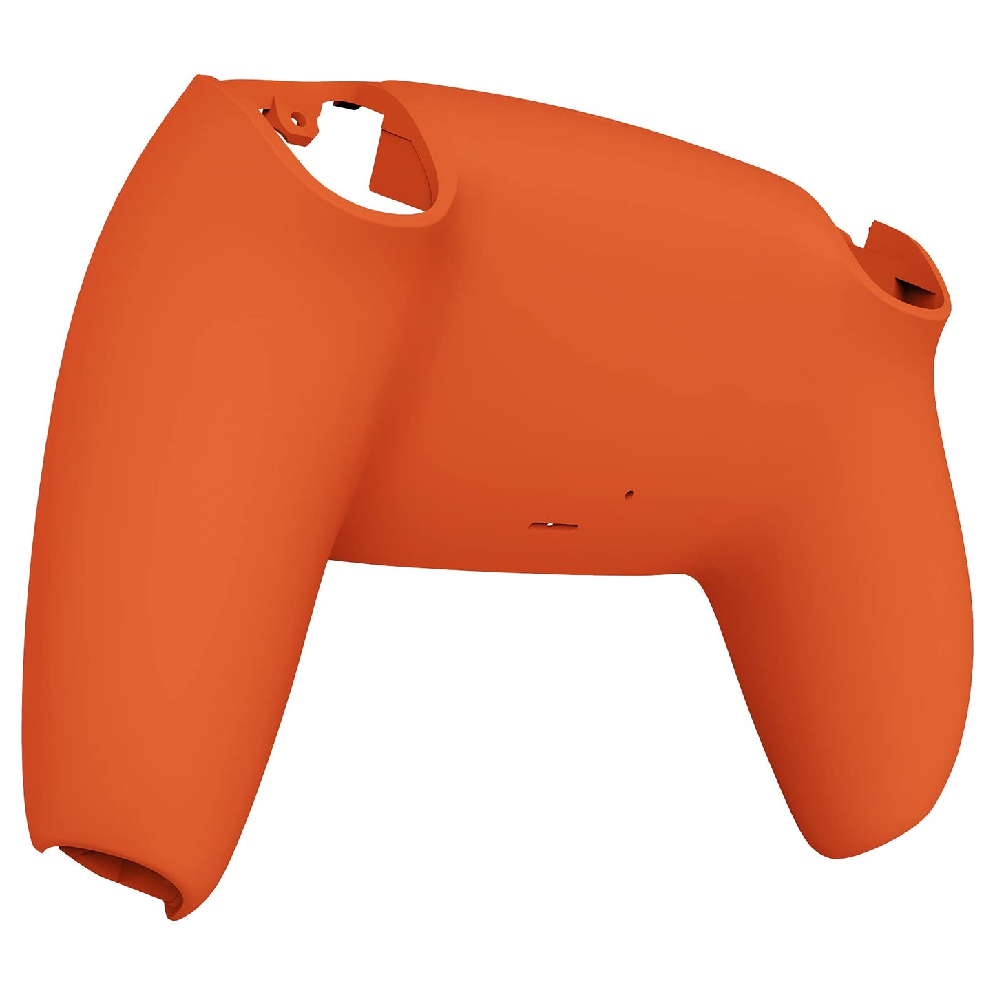 eXtremeRate PS5 Controller Replacement Back Plate Shell - Orange Soft Touch Grip, Model DPFP3004