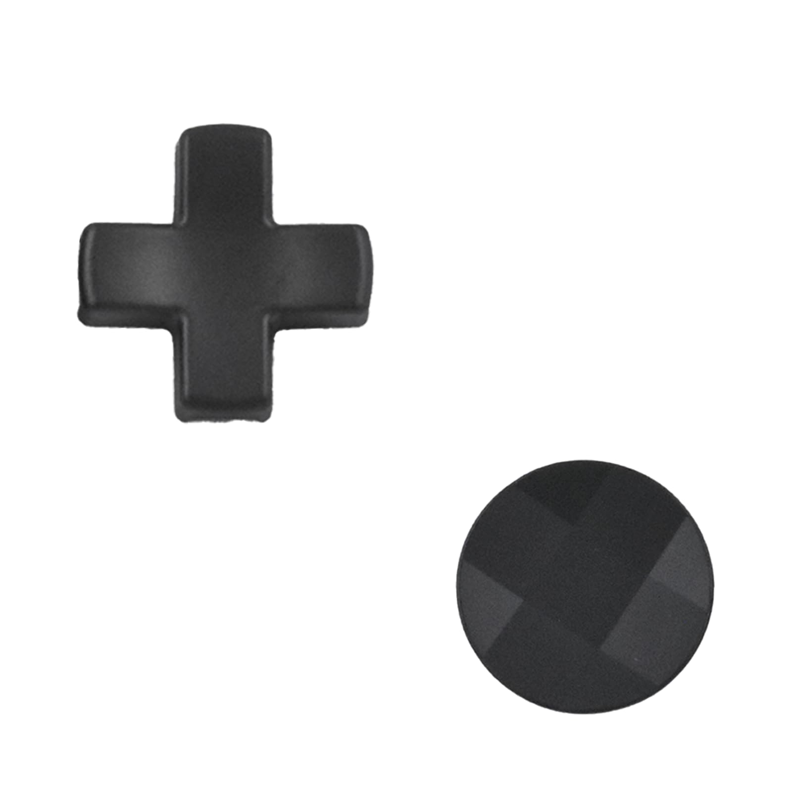 2 Pack fine design 2 Metal D-Pads Replacement for Xbox One fine design Series 2 Controller  Magnetic Standard D-Pad and Faceted D-Pad for Xbox One fine design Series 2/Series 2 Core/Series 1 Controller (Black)