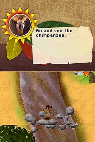 Import Safari Adventures: Africa - Nintendo DS Game, Model NDS00124, Adventure Gameplay