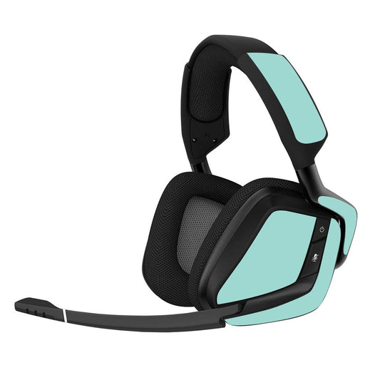 MIGHTY SKINS Corsair Void Pro Skin - Solid Seafoam Vinyl Decal Wrap, Durable & Easy to Apply