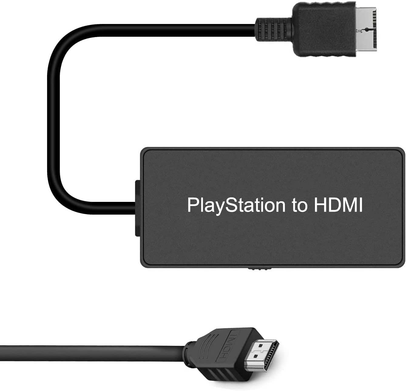 Azduou PS2 to HDMI Converter - Connect PS2/PS3 to HDTV, True Ypbpr HD Signal, Black