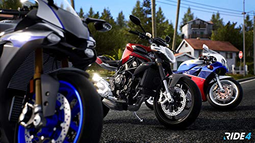 Milestone Ride 4 Video Game for PS4 - Model 227336, Racing Simulation, Engaging Gameplay