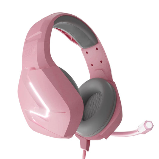 Orzly Gaming Headset (Pink) for PC and Gaming Consoles PS5  PS4  Xbox Series X | S  Xbox ONE  Nintendo Switch & Google Stadia Stereo Sound with Noise Cancelling mic - Hornet RXH-20 Nakuru Edition