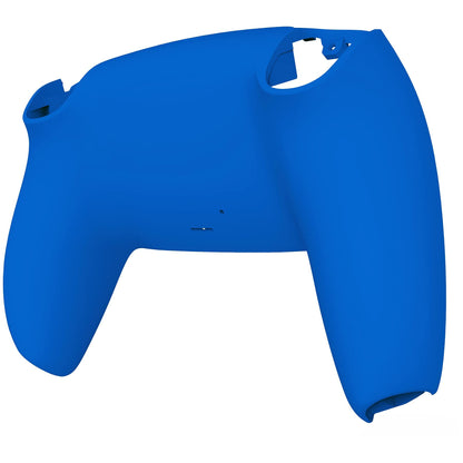 eXtremeRate Blue Soft Touch Grip Back Plate for PS5 Controller - Model DPFP3005
