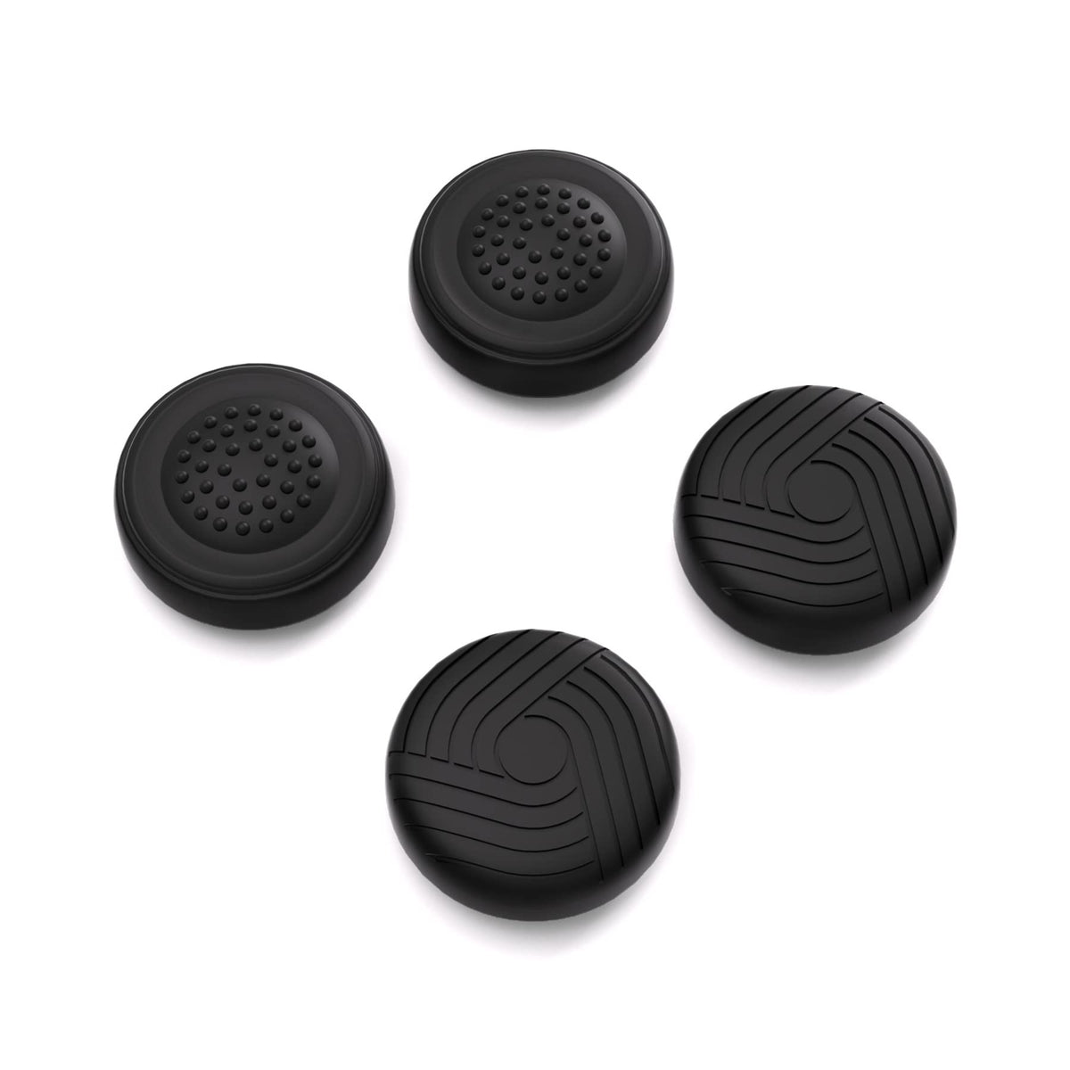 PlayVital Thumb Grip Caps for Steam Deck LCD  Silicone Thumbsticks Grips Joystick Caps for Steam Deck OLED - Samurai & Guardian Edition