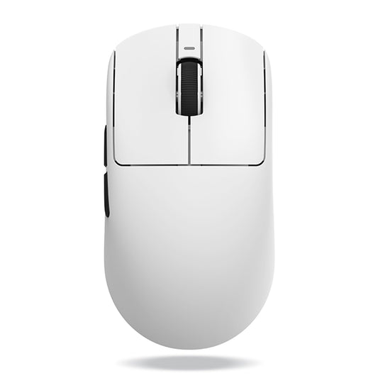 ATK Wireless Gaming Mouse - Ultra-Lightweight 48-55g, PixArt PAW3395 Sensor, Adjustable DPI 26,000, R1 Pro Max, White