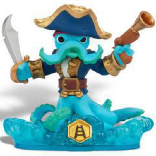 ACTIVISION Skylanders SWAP FORCE Wash Buckler Figure - 6.95x8x1 inches, Blue, Model Sky-7090, Loose Swappable from Regular Edition Starter
