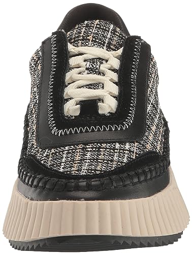 Dolce Vita DOLEN Women's Sneaker, Size 10, Black Multi Woven, Stylish & Comfortable Footwear