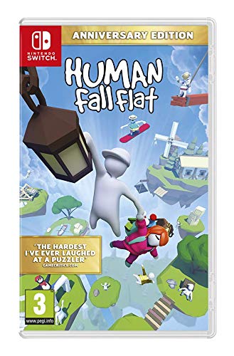Curve Digital Human: Fall Flat - Anniversary Edition for Nintendo Switch, Model 5060760880491
