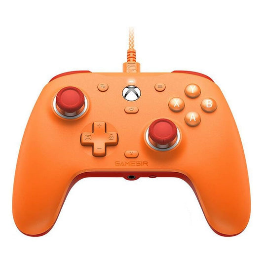 GameSir G7 SE Wired Controller for Xbox Series X|S  Xbox One & Windows 10/11  Plug and Play Gaming Gamepad with Hall Effect Joysticks/Hall control button  3.5mm Audio Jack (Orange)