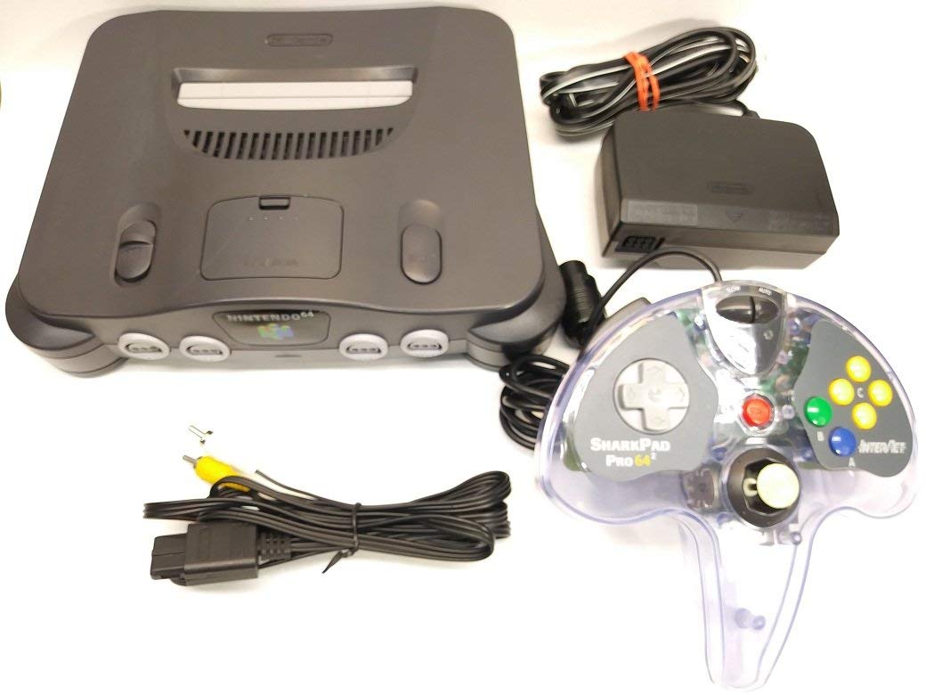 Nintendo N64 Console Bundle W/ One Controller (refurbished)