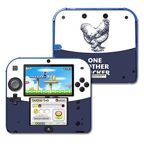 MIGHTY SKINS Nintendo 2DS Skin – Durable Vinyl Decal Wrap, Easy Apply/Remove, One Mother Clucker Design