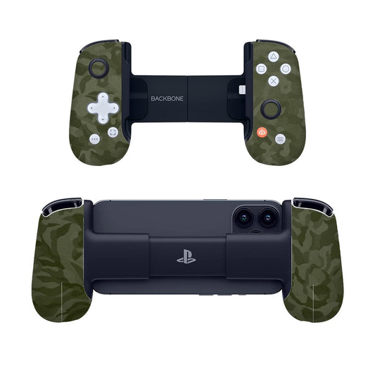 SopiGuard Sticker Skin for Backbone One Controller Full Body Wrap (Camo Green)