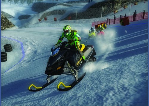 Ski Doo Snowmobile Challenge - Xbox 360 Game, Model 00143, Import Brand