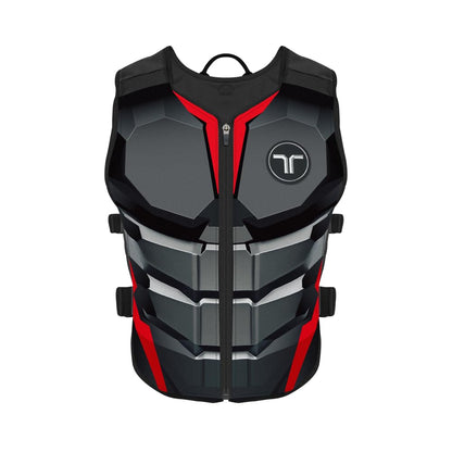 bHaptics TactSuit Air Onyx - Lightweight VR Haptic Vest with 16 Feedback Motors, Wireless Bluetooth, Model BHTV16M1D