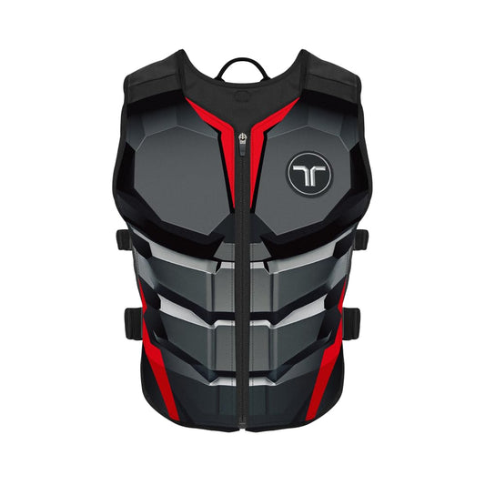 bHaptics TactSuit Air Onyx - Lightweight VR Haptic Vest with 16 Feedback Motors, Wireless Bluetooth, Model BHTV16M1D