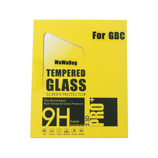 Anti Scratch 9H Tempered Glass for Gameboy Advance Color for GB GBA SP GBC GBP Console Screen Protector Film Guard (for GBC)