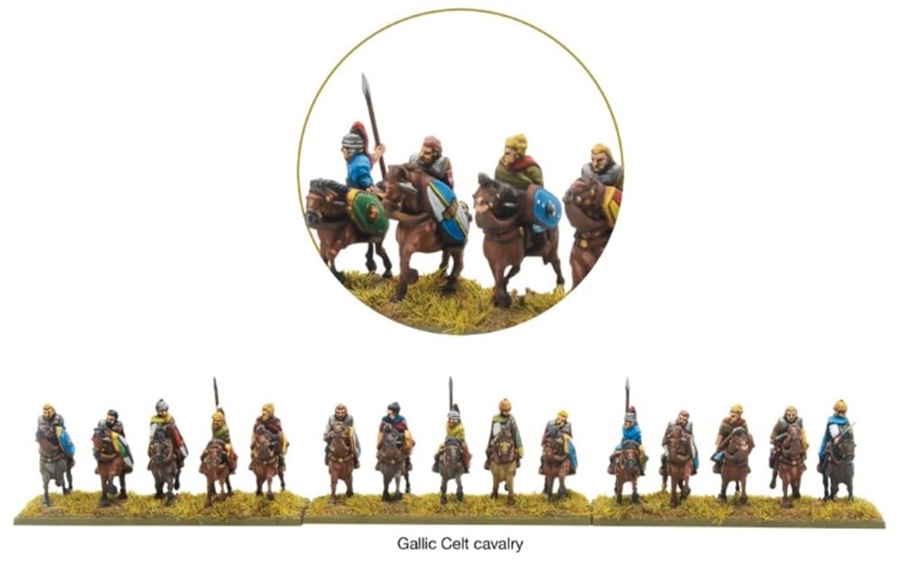 Warlord Games Hail Caesar Roman Britain Miniatures Set - 28mm Plastic Soldiers, 18.5x28.5x6.1cm, Paintable, Model 112010007