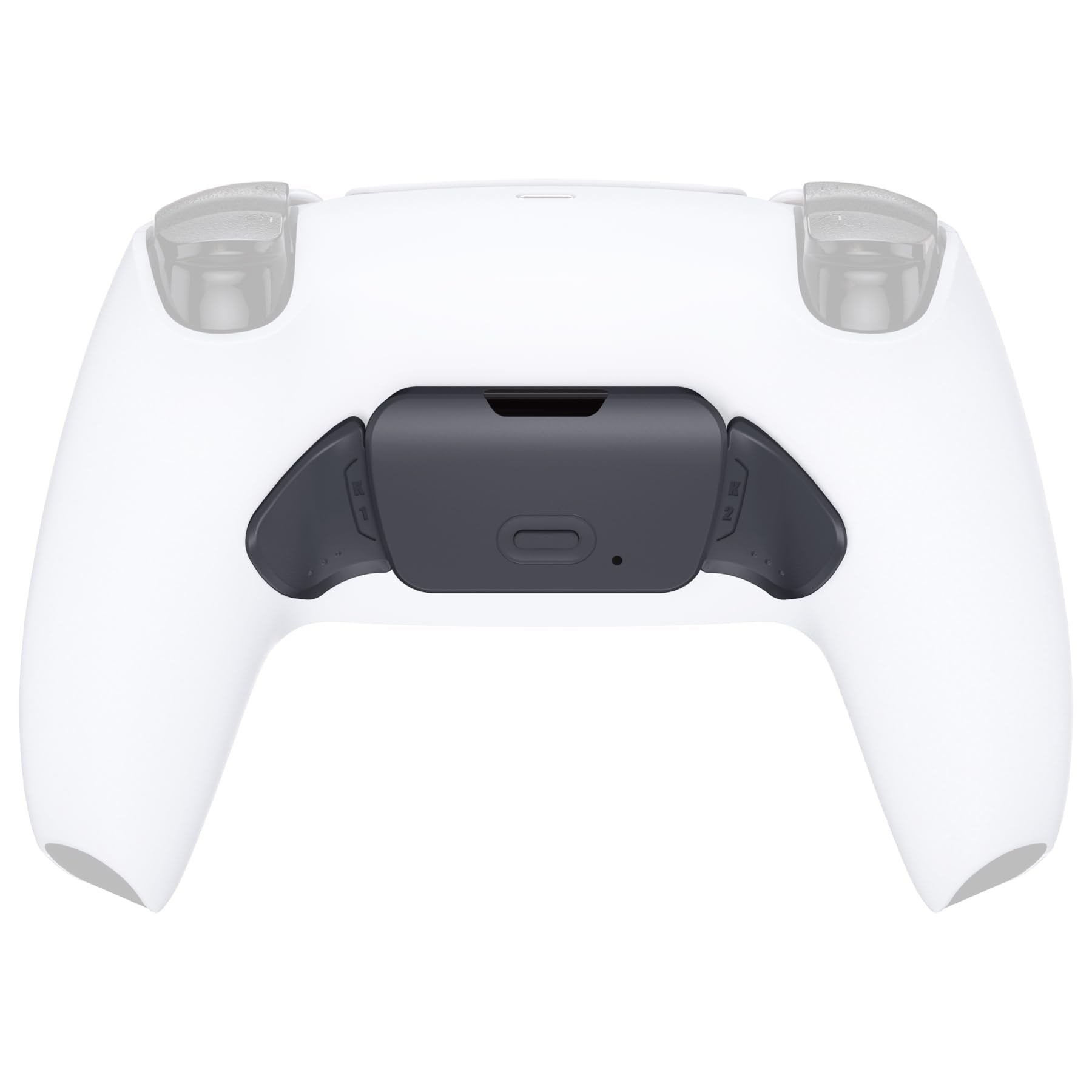 Classic Gray Replacement Redesigned K1 K2 Back Button Housing Shell for PS5 Controller eXtremerate Rise Remap Kit - Controller & Rise Remap Board NOT Included