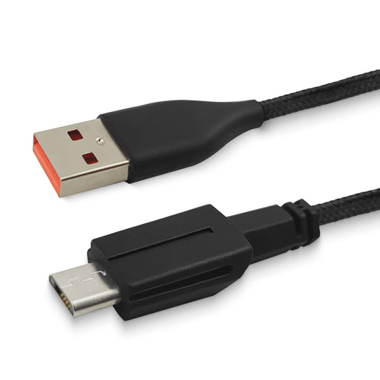 4.8Ft USB Charging Cable Compatible with Alienware Wired/Wireless Gaming Mouse 610M Braided Fast Transmission Replace USB Charger Cord fits for Alienware 610M Gaming Mice.