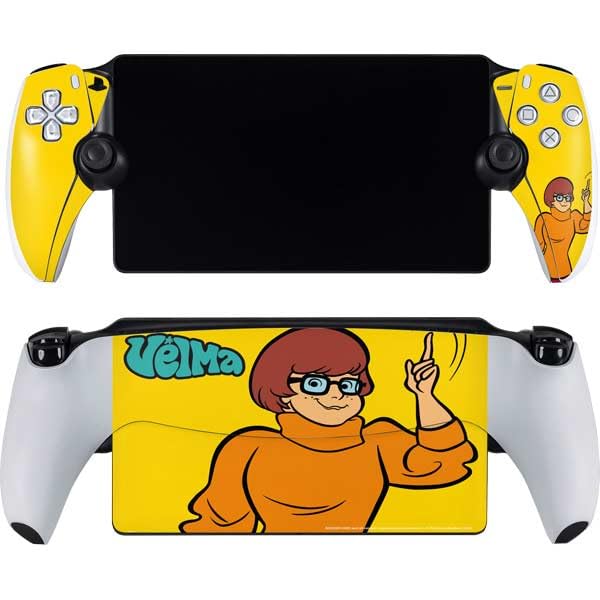 Skinit Decal Gaming Skin Compatible with PlayStation Portal Remote Player - Officially Licensed Scooby Doo Velma Design