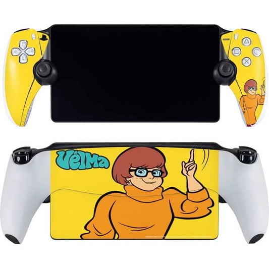 Skinit Decal Gaming Skin Compatible with PlayStation Portal Remote Player - Officially Licensed Scooby Doo Velma Design