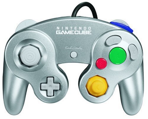 Nintendo Gamecube Controller - Platinum Color, Renewed Quality, Ideal for Gaming