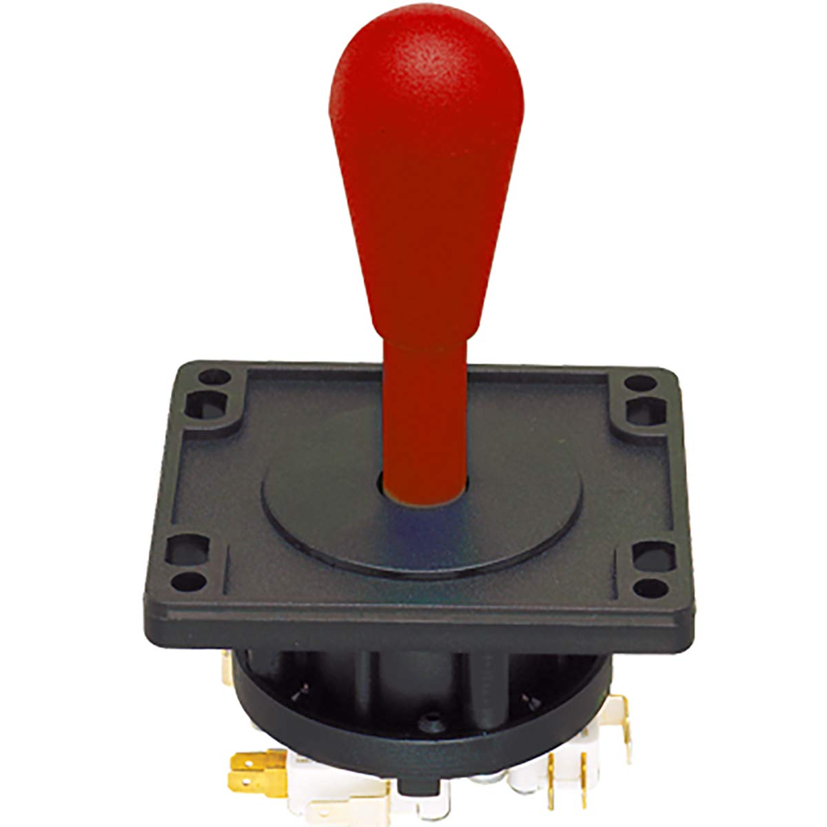 Game Room Guys Suzo-Happ Red 8-Way Joystick - USB, 16 Buttons, Arcade Compatible
