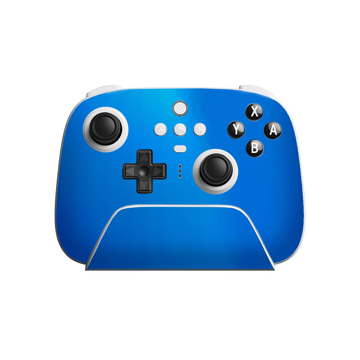 SopiGuard Sticker Skin for 8Bitdo Ultimate Wireless Controller Front and Buttons (Gloss Blue)