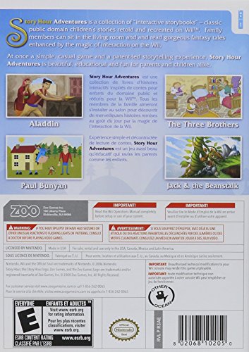 Microsoft Story Hour: Adventures Game for Nintendo Wii - Model 10205